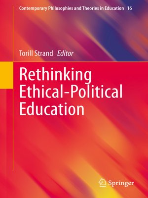 cover image of Rethinking Ethical-Political Education